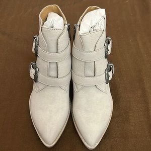 Franco Sarto leather booties, Size 6